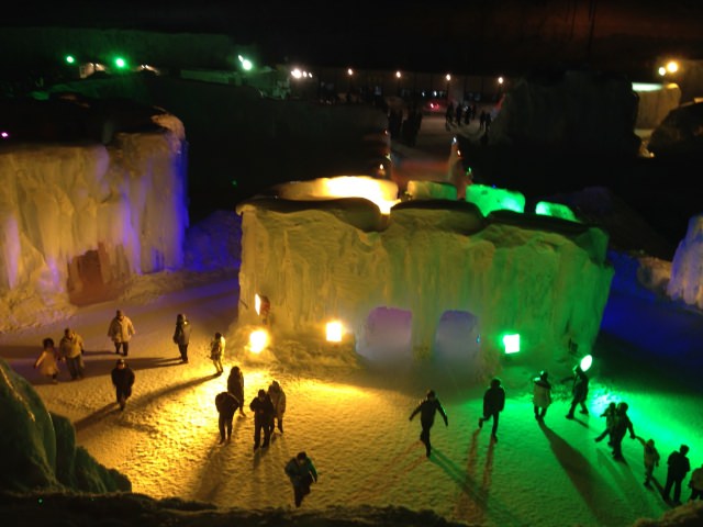 8．Sounkyogyu Onsen Ice Water Festival