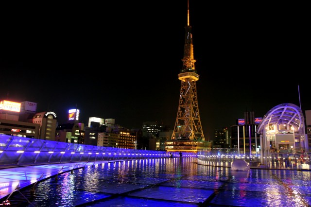 8. Night color you see from the symbol of Nagoya! Nagoya TV Tower